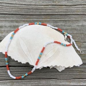 pogue seed bead VSCO choker necklace